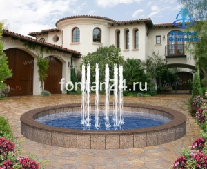 Фонтан для города "Мелодия малая" ø=4,5 м Фонтан для города "Мелодия малая" ø=4,5 м