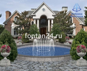 Уличный фонтан "Маркиза" ø=8 м